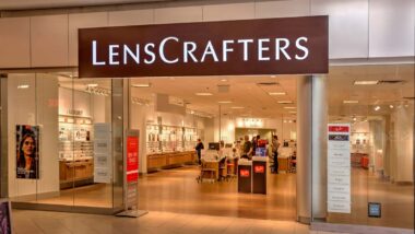 LensCrafters store inside of a mall, representing the Lenscrafters settlement.