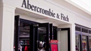 Exterior of an Abercrombie & Fitch store, representing the Abercrombie & Fitch sex trafficking allegations.