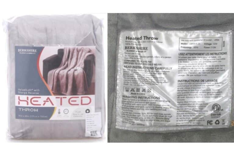 Berkshire initiates recall for heated throws, blankets due to fire