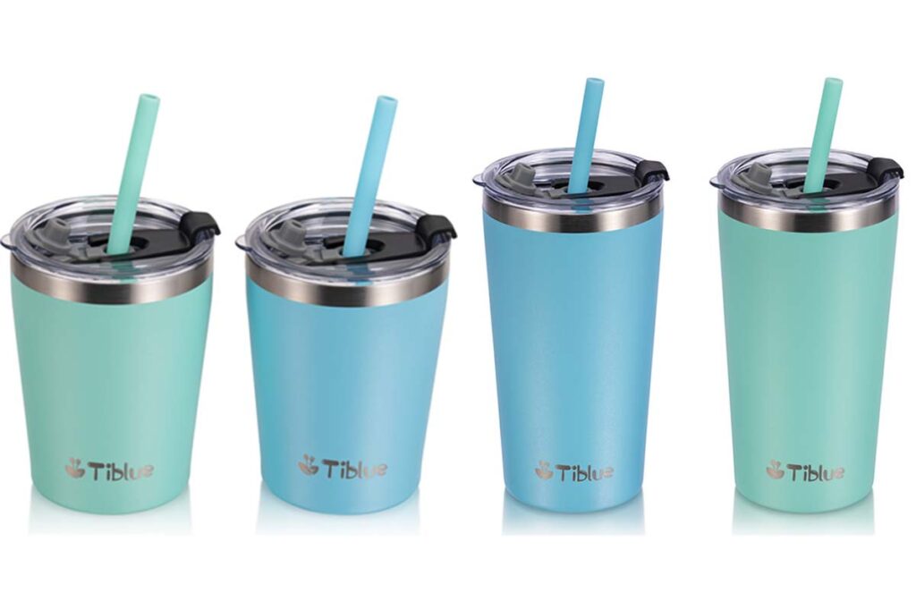Product photo of recalled cups by Tiblue, representing the Tiblue children's cups recall.