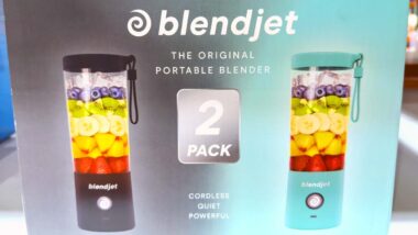 Blendjet product on a supermarket shelf, representing the BlendJet blenders recall.