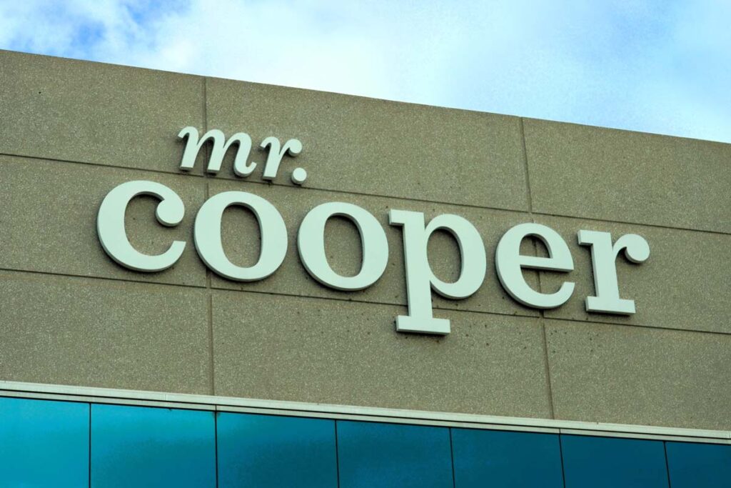Close up of Mr. Cooper signage, representing the Mr. Cooper data breach class action lawsuit.