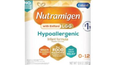 Product photo of recalled infant formula by Nutramigen, representing the Nutramigen infant powder recall.