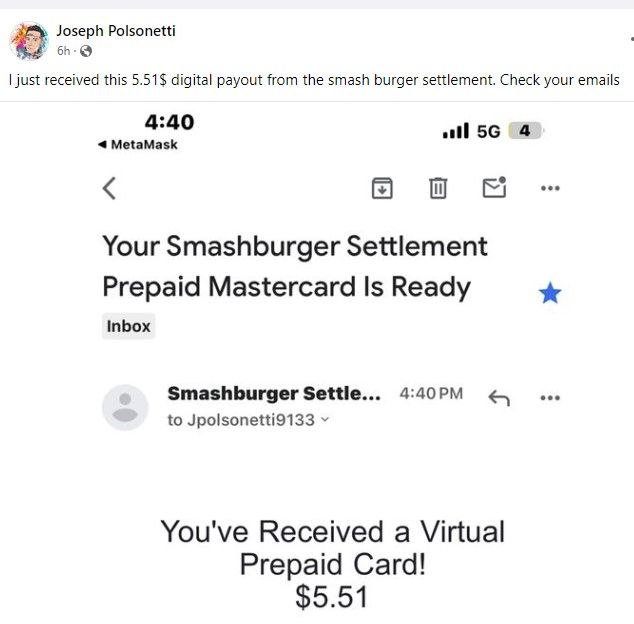SmashburgerFB12-26-23 settlements paying out