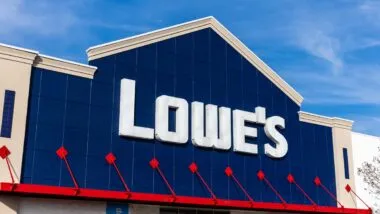 Lowes store signage, representing the Lowe's protection plan class action lawsuit.