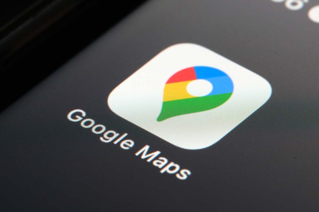 Close up of Google Maps app icon, representing the Google Maps lawsuit.
