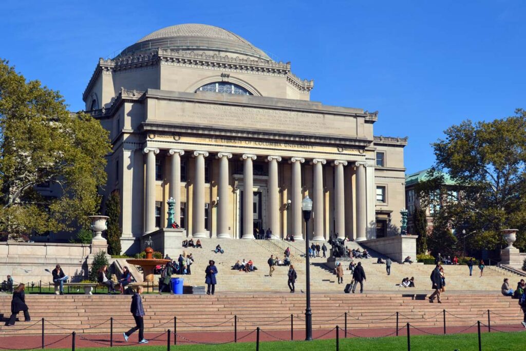 Columbia University campus, representing the Columbia and Barnard class action.