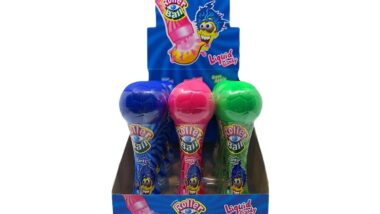 Product photo of roller ball candy by Happiness USA, representing the roller ball candy recall and warning.