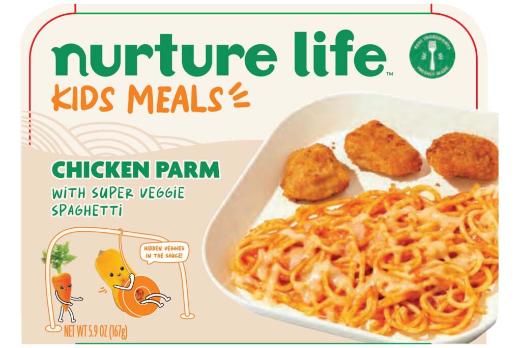 Product photo of Nurture Life kids meals product, representing the Nurture Life health alert.