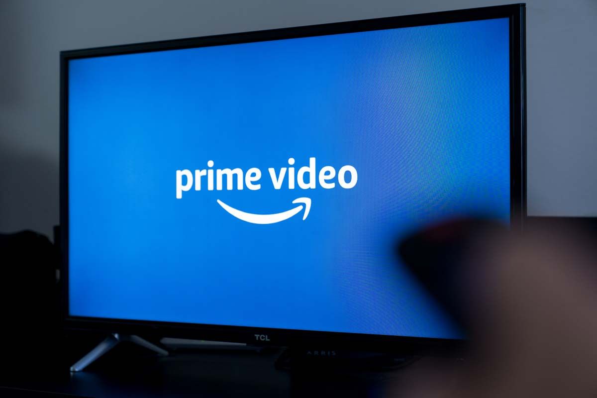 Prime Video logo displayed on a smartphone screen, representing the Amazon class action.