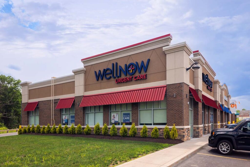Exterior of a WellNow location, representing the WellNow class action.