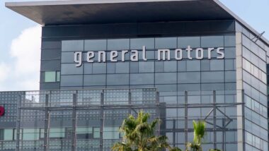 Exterior of a General Motors office building, representing the GM tracking class action.
