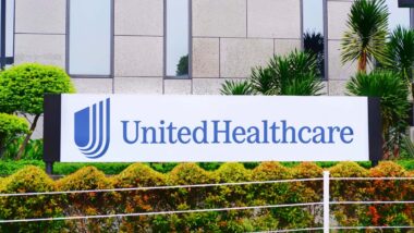 UnitedHealthcare signage, representing UnitedHealth, Change Healthcare and Optum data breaches.