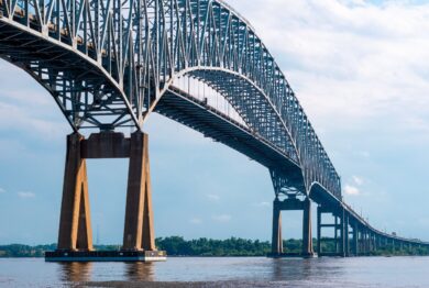 Francis Scott Key Bridge - Baltimore, Maryland USA