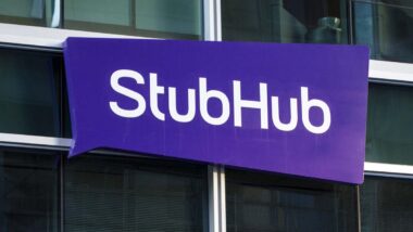 Close up of StubHub signage, representing the StubHub class action.