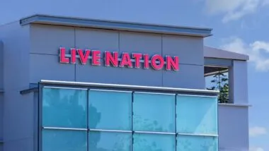 Live Nation building front signage, represting the Live Nation and Ticketmaster class action.