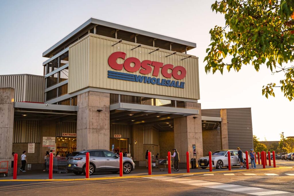 Exterior of a Costco Warehouse location, representing the Costco class action.