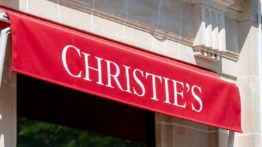 Close up of Christie's signage, representing the Christie's data breach class action.