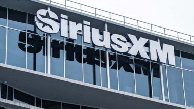 Close up of SiriusXM signage, representing the SiriusXM class action.