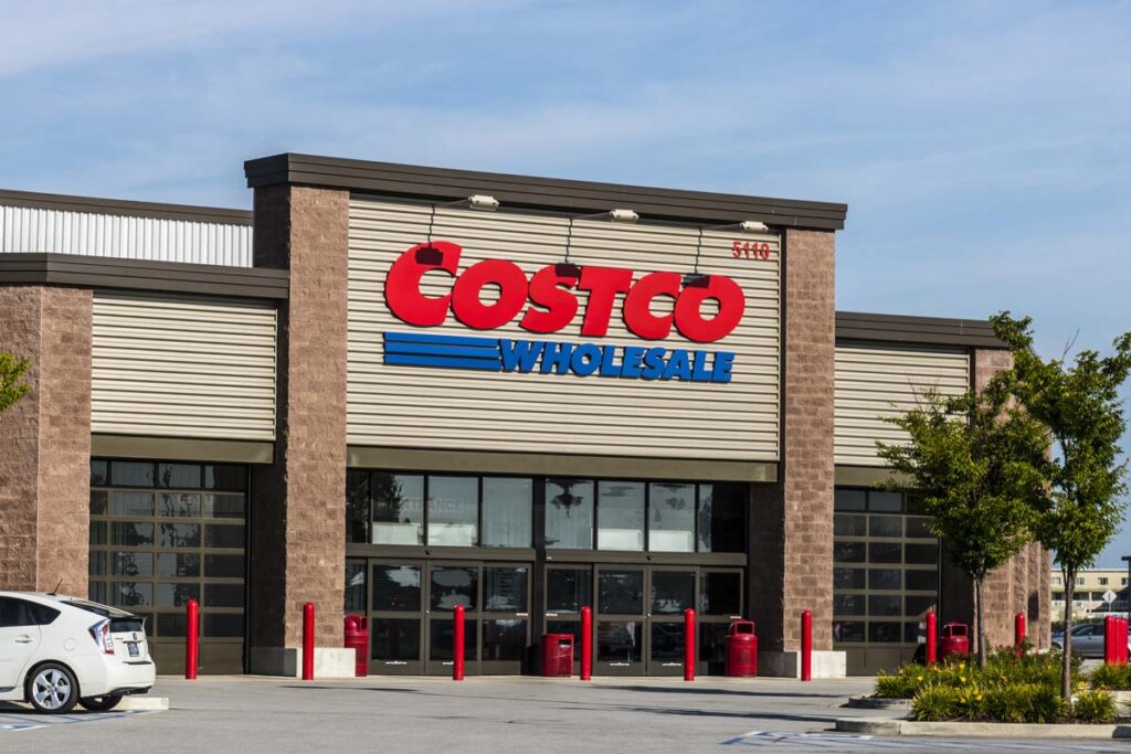 Exterior of a Costco Warehouse, representing the Costco class action and recalls.