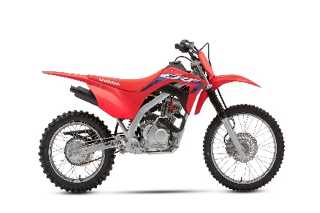 Product photo of recalled Honda off-road motorcycle, representing the Honda motorcycle recall.