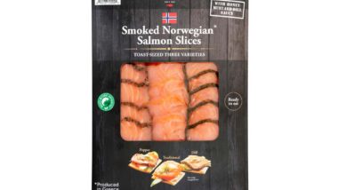Product photo of recalled salmon slices sold at Kroger, representing the salmon slices recall.