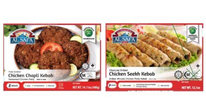 Recall announced for halal chicken products due to potential listeria contamination