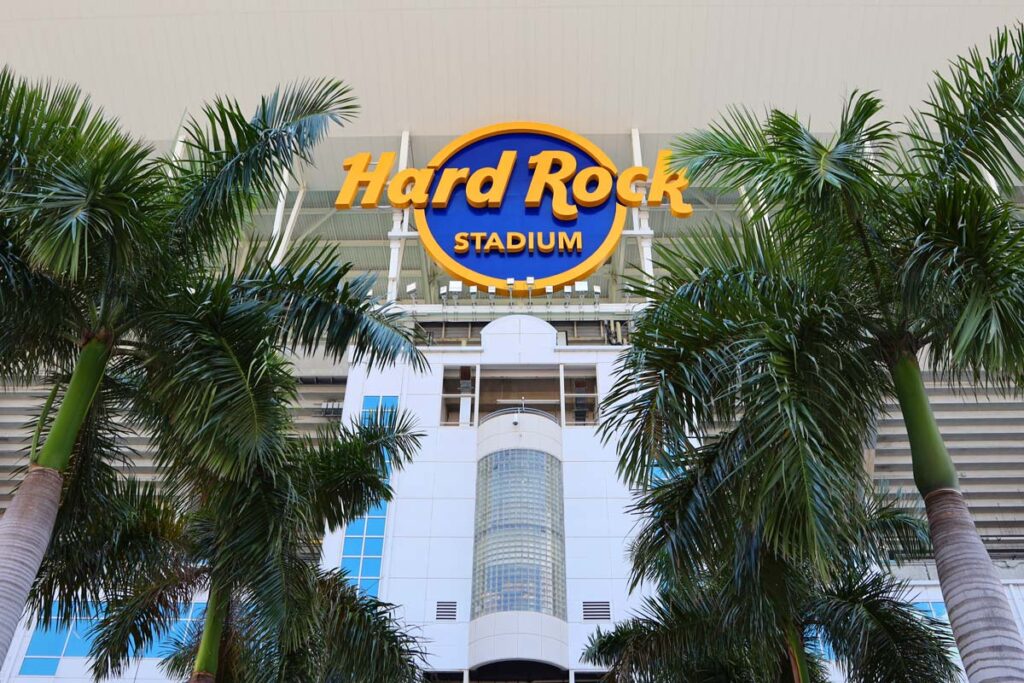 Hard Rock Stadium in Florida, representing the Copa lawsuits.