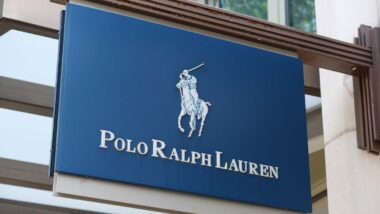 Close up of Polo Ralph Lauren signage, representing the Ralph Lauren class action.