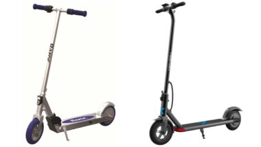 Product photos of recalled scooters, representing the scooter recall.