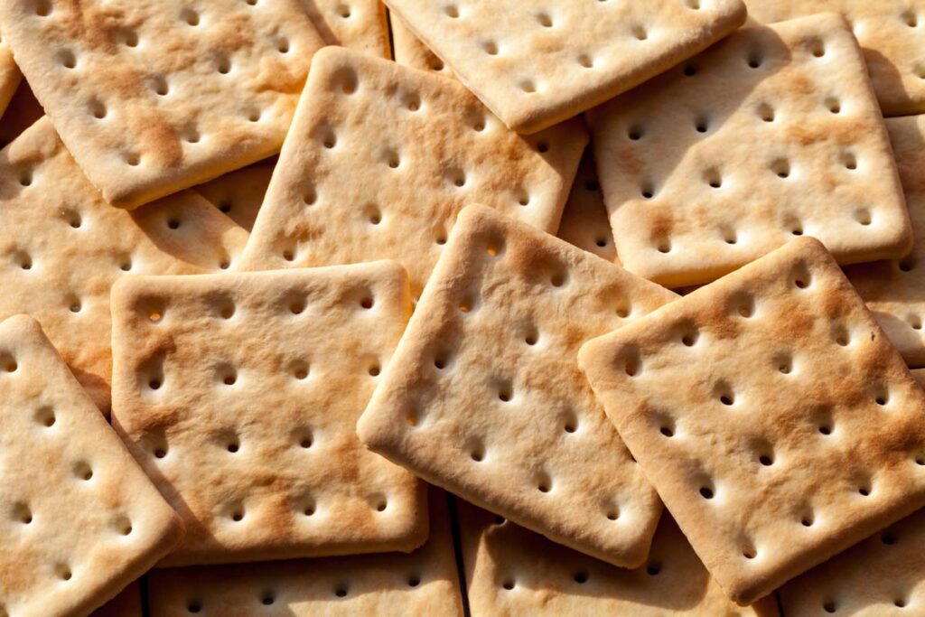 Whole grain saltine crackers, representing the Nabisco class action.