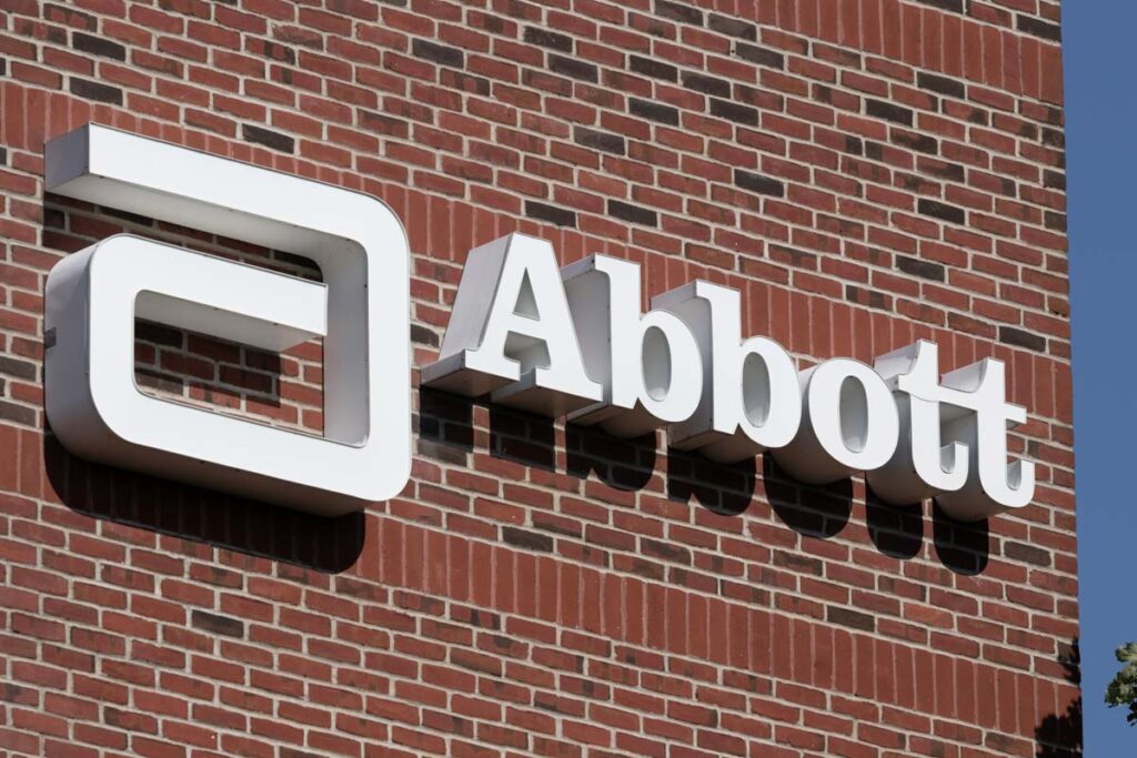 Close up of Abbott signage, representing the Abbott class action.