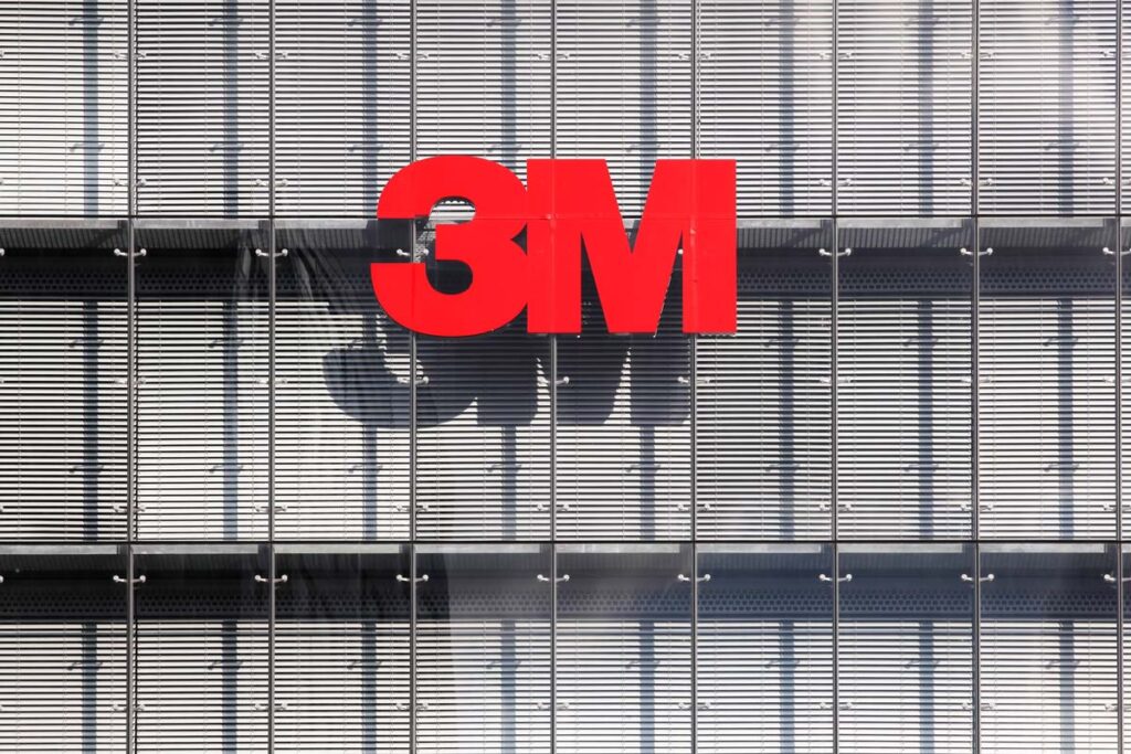 3M signage on a building, representing the 3M class action.