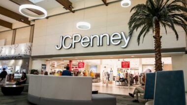 JCPenney store inside of a mall representing the JCPenney class action.