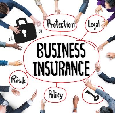 Business insurance graphic - Business interruption