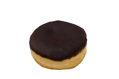 Cream-filled doughnut with chocolate icing - Dunkin Boston Kreme Donuts