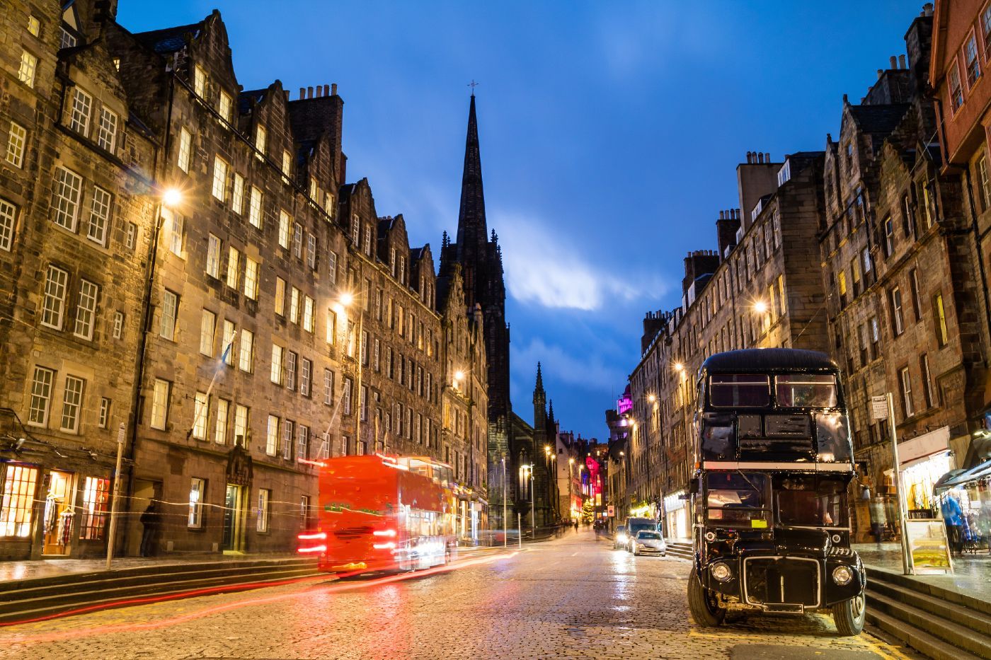 The Royal Mile in Edinburgh - Scotland pub closures