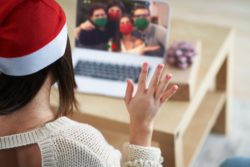 Virtual christmas regarding the new covid restrictions for Christmas in UK