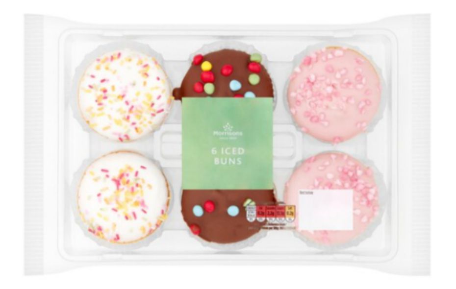 Morrisons Recalls its 6-Pack of Iced Buns Due to Milk Not Being Emphasised on the Label
