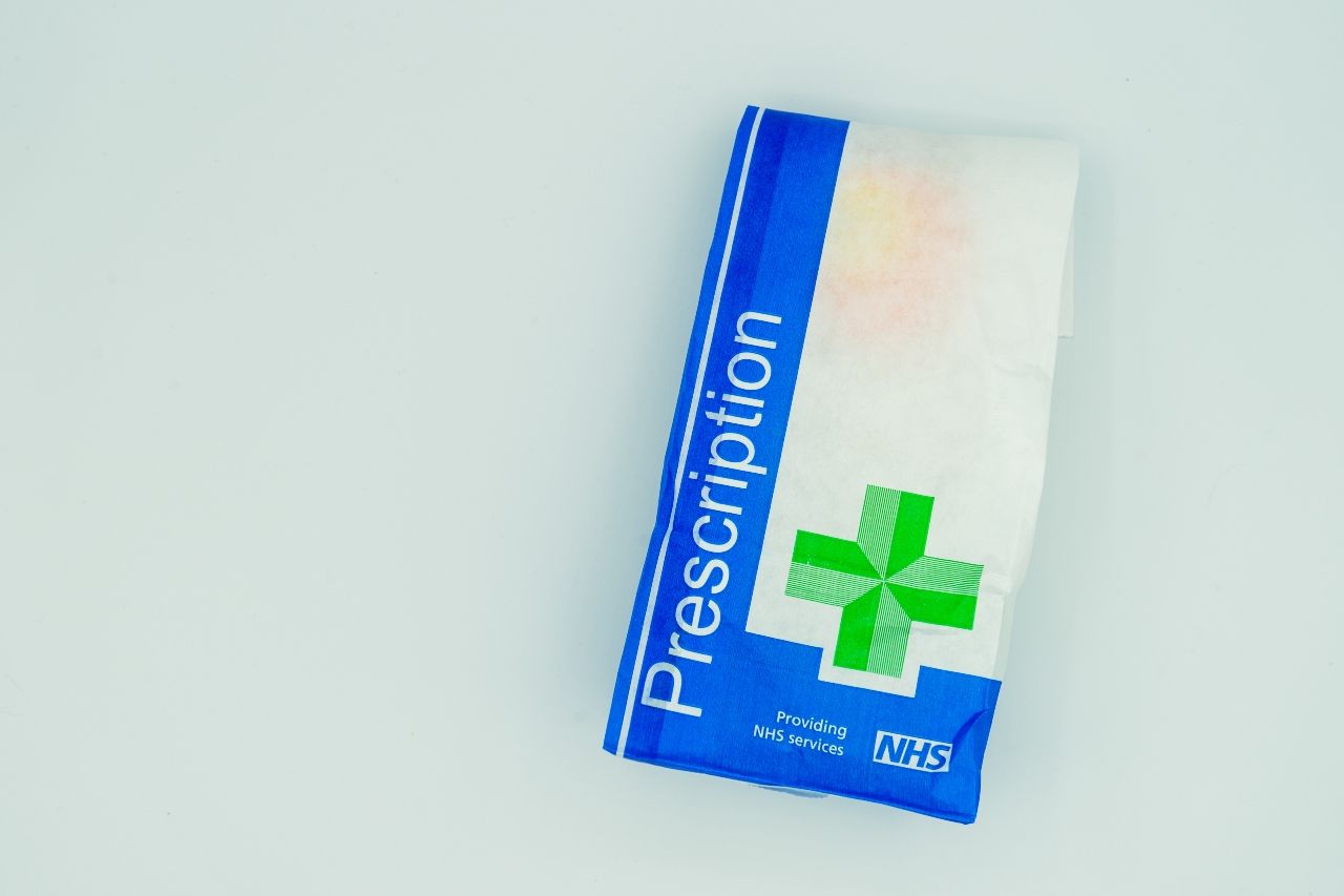 NHS prescription bag - hydrocortisone tablets - drug prices -