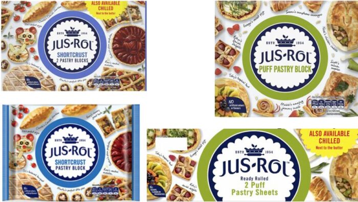 Jus-Rol Pastry variety