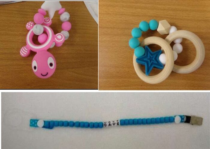 ECO Baby Teether Infant Bracelet Toy, Mr Bite Turtle Bracelet Teether, and Personalised Soother / Dummy Clip all recalled in the UK.