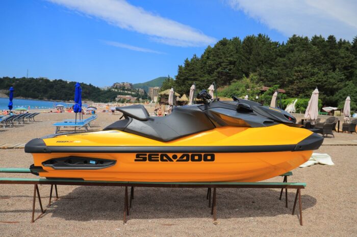 Jet Ski Sea-Doo on the beach, Sea-Doo recall, product safety