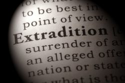 The word extradition in the dictionary regarding the request to have Peter Nygard extradited to Canada to be prosecuted