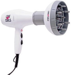 White hair dryer regarding the products recalled by Heath Canada over electric shock hazard risks