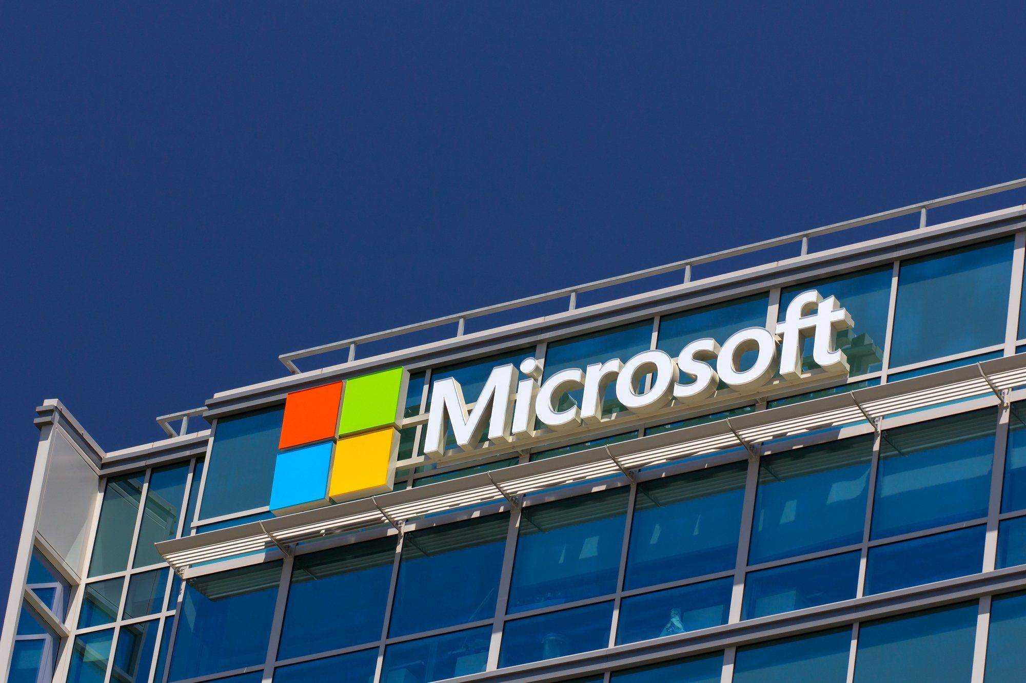 Microsoft building regarding the Microsoft settlement