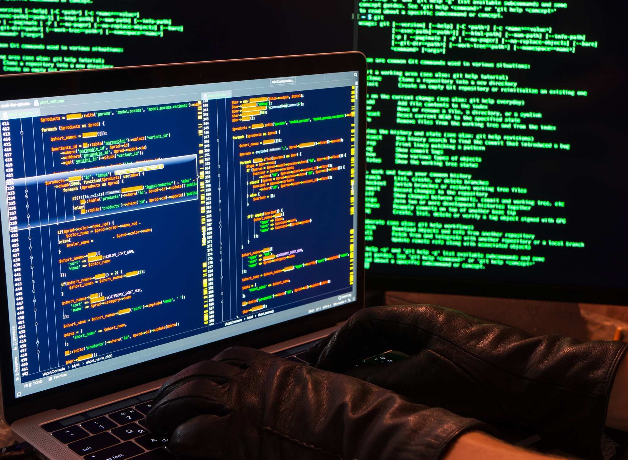 Hacker in computers regarding the LifeLabs cyberscurity breach class action lawsuit