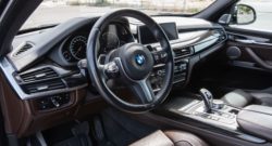 BMW interior with deceptive diesel device