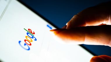 Google on a tablet regarding the Google collecting data privacy violation class action lawsuit