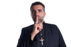 Priest implying a secret regarding the Halifax sex abuse class action lawsuit